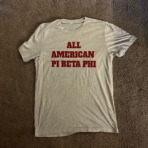 M Ali and Ariel like beta phi all American tee